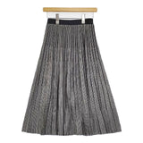 INDIVI ニット ロングスカート グレー レディース インディヴィ【中古】5-1228T∞