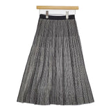 INDIVI ニット ロングスカート グレー レディース インディヴィ【中古】5-1228T∞