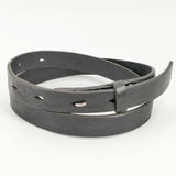 45R/45rpm ヴィンテージレザーのベルト（細）定価13200円 ナロー ベルト ブラック レディース フォーティーファイブアールピーエム【中古】6-0110G∞