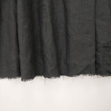 nest Robe リネン カットオフ加工 01224-1277 キャミソール ワンピース ブラック レディース ネストローブ【中古】6-0610S∞