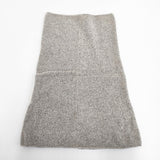 vie evam eva ネックウォーマー ウールナイロン スヌード グレージュ レディース ヴィー エヴァムエヴァ【中古】5-1206T◎