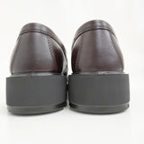 ecco 未使用品 METROPOLE VIENNA サイズ37 定価28600円 23133361333 ローファー 25AW ブラウン レディース エコー【中古】5-1121G♪