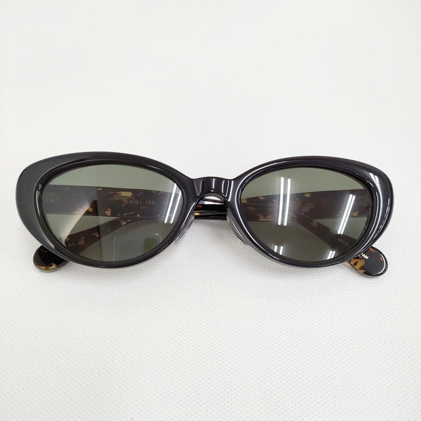 mille ミレー FLAVIA 定価35200円 サングラス ブラック ブラウン レディース【中古】5-1121G♪