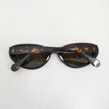 mille ミレー FLAVIA 定価35200円 サングラス ブラック ブラウン レディース【中古】5-1121G♪