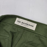 THE SHINZONE BAKER PANTS ベイカーパンツ 定番 15AMSPA18 パンツ カーキ レディース シンゾーン【中古】6-0223G∞