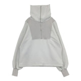 SALT+ 21AW-CLSL1-2 ハーフジップ ハイネック スウェット ライトグレー系 レディース ソルトプラス【中古】5-1228T∞