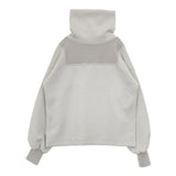 SALT+ 21AW-CLSL1-2 ハーフジップ ハイネック スウェット ライトグレー系 レディース ソルトプラス【中古】5-1228T∞