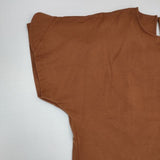sacra フレアスリーブ トップス 119165021 半袖Ｔシャツ カットソー ブラウン レディース サクラ【中古】6-0610S∞