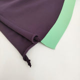 ISSEY MIYAKE 変形 変型 バイカラー IM31KH758 ノースリーブ ワンピース パープル ライトグリーン レディース イッセイミヤケ【中古】5-1121S♪