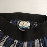 O'NEIL OF DUBLIN リネン スイングスカート POCKET SWING LONG SKIRT チェック ロングスカート ホワイト ネイビー ブラック レディース オニールオブダブリン【中古】6-0218M∞#