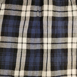 O'NEIL OF DUBLIN リネン スイングスカート POCKET SWING LONG SKIRT チェック ロングスカート ホワイト ネイビー ブラック レディース オニールオブダブリン【中古】6-0218M∞#
