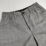 Co's コズ グレンチェック ウール混 スラックス 日本製 パンツ グレー レディース【中古】6-0218G∞