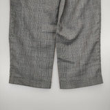 Co's コズ グレンチェック ウール混 スラックス 日本製 パンツ グレー レディース【中古】6-0218G∞