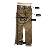 Gramicci G4FM-P041 コーデュロイNNパンツ クロップド パンツ ベージュ メンズ グラミチ【中古】6-0114T∞