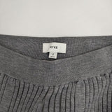 HYKE リブパンツ WIDE RIBBED SWEATER PANTS 242-11369 パンツ 24AW グレー レディース ハイク【中古】5-1228T∞