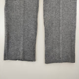 HYKE リブパンツ WIDE RIBBED SWEATER PANTS 242-11369 パンツ 24AW グレー レディース ハイク【中古】5-1228T∞