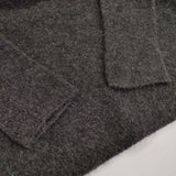 evam eva E143K079 ウールナイロン プルオーバー セーター ニット チャコールグレー レディース エヴァムエヴァ【中古】5-1228T∞