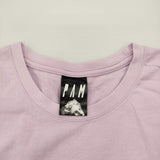 PAM PERKS AND MINI サイズM 刺繍 PARIS 半袖Ｔシャツ カットソー ピンク メンズ パム【中古】6-0424S♪