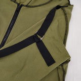 LEMONeD レモネード hide ジップアップ パーカー カーキ レディース【中古】6-0223M∞