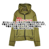 LEMONeD レモネード hide ジップアップ パーカー カーキ レディース【中古】6-0223M∞