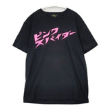 LEMONed hide ピンクスパイダー Printstar サイズS 半袖Ｔシャツ カットソー ブラック レディース レモネード【中古】6-0610S∞