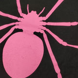 LEMONed hide ピンクスパイダー Printstar サイズS 半袖Ｔシャツ カットソー ブラック レディース レモネード【中古】6-0610S∞