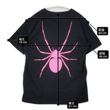 LEMONed hide ピンクスパイダー Printstar サイズS 半袖Ｔシャツ カットソー ブラック レディース レモネード【中古】6-0610S∞