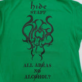 LEMONed Doohickie hide MUSEUM サイズL 半袖Ｔシャツ カットソー グリーン メンズ レモネード【中古】6-0424S♪