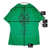LEMONed Doohickie hide MUSEUM サイズL 半袖Ｔシャツ カットソー グリーン メンズ レモネード【中古】6-0424S♪