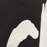 RUDE GALLERY GASP LOGO BIG TEE M 上條淳士 To-y オーバーサイズ 半袖Ｔシャツ カットソー ブラック メンズ ルードギャラリー【中古】6-0424S♪