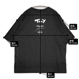 RUDE GALLERY GASP LOGO BIG TEE M 上條淳士 To-y オーバーサイズ 半袖Ｔシャツ カットソー ブラック メンズ ルードギャラリー【中古】6-0424S♪