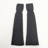 YLEVE LIGHT WOOL MILLED ARM WARMERS アームウォーマー 定価13200円 その他ファッション雑貨 ブラック レディース イレーヴ【中古】5-1206T◎