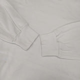 LIFiLL リフィル LE002-01 コットン 日本製 長袖Ｔシャツ カットソー ロンＴ ホワイト レディース【中古】6-0307M∞