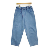 Atelier dantan Charron シャロン 定価29700円 ライトインディゴ イージー デニムパンツ ライトブルー レディース アトリエダンタン【中古】5-1121G♪