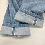 Atelier dantan Charron シャロン 定価29700円 ライトインディゴ イージー デニムパンツ ライトブルー レディース アトリエダンタン【中古】5-1121G♪