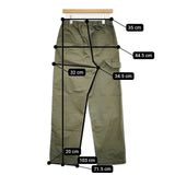 HAU ペインターパンツ サイズ38 autumn 定価20900円 5211-0211 ワーク パンツ カーキ レディース ハウ【中古】5-1121G♪