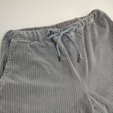 MICHEL Beaudouin MB-B6905 コットンポリエステル ワイドイージー パンツ グレー系 レディース ミッシェルボードウィン【中古】5-1228T∞