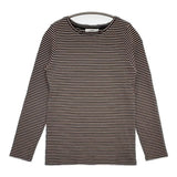 JOURNAL STANDARD relume コンパクトテレコロングTEE 長袖Ｔシャツ カットソー ロンＴ ベージュ ブラック レディース ジャーナルスタンダードレリューム【中古】6-0223M∞