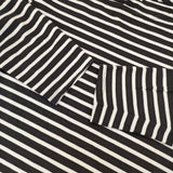 t.yamai paris ボーダー 長袖Ｔシャツ カットソー ロンＴ ブラック ホワイト レディース ティ ヤマイ パリ【中古】6-0223M∞
