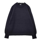 homspun シェットランドプルオーバー 232-7906 セーター ニット ネイビー レディース ホームスパン【中古】5-1206T♪