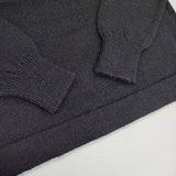 homspun シェットランドプルオーバー 232-7906 セーター ニット ネイビー レディース ホームスパン【中古】5-1206T♪