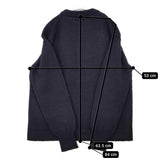 homspun シェットランドプルオーバー 232-7906 セーター ニット ネイビー レディース ホームスパン【中古】5-1206T♪