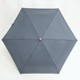 Traditional Weatherwear 新品 ライトウェイトアンブレラ バンブー 軽量折り畳み傘 ドット柄 傘 ネイビー ホワイト レディース トラディショナルウェザーウェア【中古】6-0130G◎