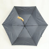 Traditional Weatherwear 新品 ライトウェイトアンブレラ バンブー 軽量折り畳み傘 ドット柄 傘 ネイビー ホワイト レディース トラディショナルウェザーウェア【中古】6-0130G◎