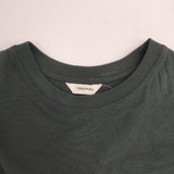 TODAYFUL TDFLUseful T-shirts 定価9900円 刺繍 12420613 半袖Ｔシャツ カットソー グリーン レディース トゥデイフル【中古】6-0610S∞