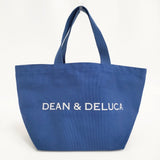 DEAN & DELUCA チャリティートート Sサイズ ロゴ トートバッグ 2025 ラピスブルー レディース ディーン＆デルーカ【中古】5-1121G♪