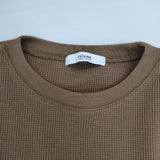 JOURNAL STANDARD relume TCワッフルノースリーブ Ｔシャツ カットソー ブラウン レディース ジャーナルスタンダードレリューム【中古】6-0610S∞