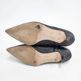 Odette e' Odile UNITED ARROWS サイズ21.5cm サイドジップ ショートブーツ ブーツ ブラック レディース オデットエオディール【中古】6-0219G◎