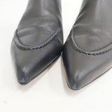 Odette e' Odile UNITED ARROWS サイズ21.5cm サイドジップ ショートブーツ ブーツ ブラック レディース オデットエオディール【中古】6-0219G◎