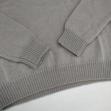 MHL. 595-263356 サイズ2 Vネック ウール セーター ニット グレー レディース エムエイチエル【中古】5-1206T♪